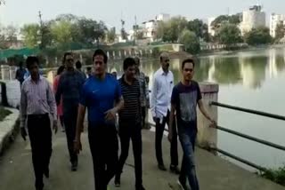 Raipur ponds inspection