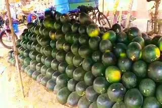 तरबूज की दुकानें, water Melon shops