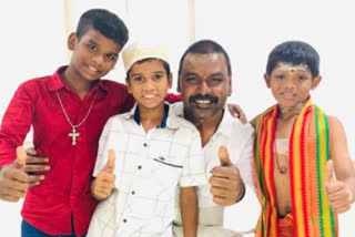 South indian movie actor Raghava Lawrance plan to built one temple for three relegion