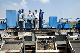 DANA KISHORE INSPECTED Sewage Treatment Plants IN NAGOLE