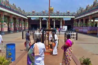 Gundam festival at Erode Pannarimariamman temple