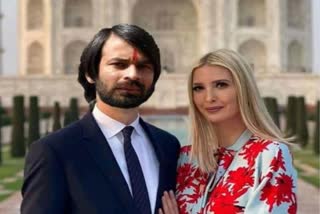 Tej Pratap viral photo with Ivanka Trump