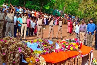 The Kumata Soldier funeral