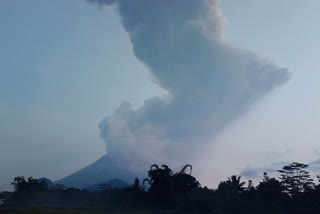 Indonesia's most active volcano erupts spewing ash into sky