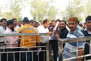 sanvida employee submit memorandum seeking regularization in sidhi