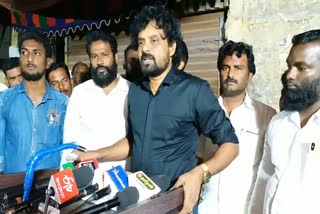 film director Kalanjiyam press meet in CAA protest