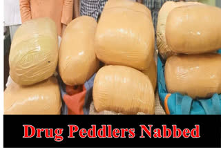 drug peddlers nabbed  Bengaluru City Police  Bengaluru Police  Sandeep Patil  കഞ്ചാവ് വേട്ട  ബെംഗളൂരു  കഞ്ചാവ്