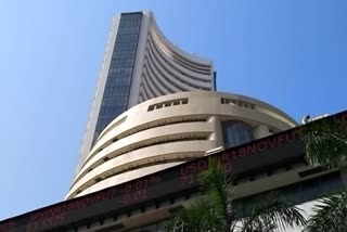sensex slips 214 points as coronavirus cases rise , nifty ends at 11,254