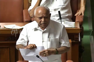 Chief Minister B.S. Yeddyurappa