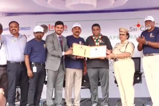 Sri City got the Place in India Book Of Records as Safety City