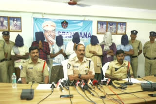 The Srikakulam District SP who arrested the accused in the murder case