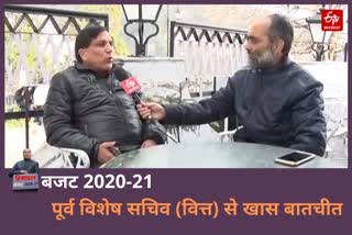 KR Bharti on himachal budget 2020