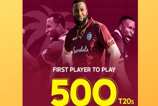 West Indies skipper Kieron Pollard, Sri Lanka, 500 T20 matches