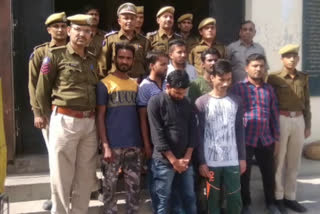 जोधपुर की खबर, 7 youth arrested