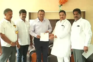 tdp leaders meets states election officer