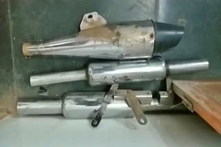 Modified silencer seized