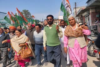 congress protest against government