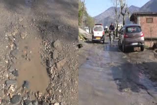 Chamba Sanch road condition deteriorated