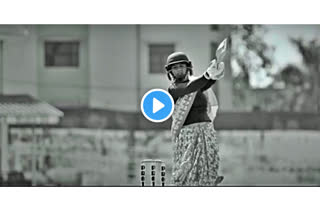 Video of Mithali playing cricket wearing a saree goes viral