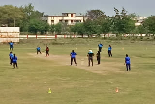Railway organized womens cricket match in raipur
