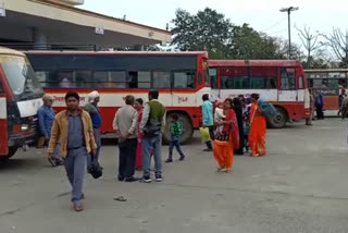 Gift to bus drivers in bijnor