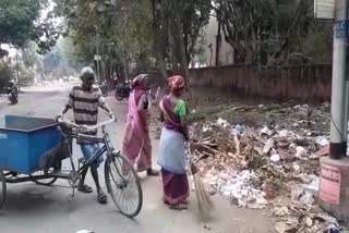 durgapur municipality dicide, not to through medical wasteges every where