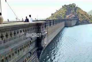 Water filled in the vv sagara of Chitradurga