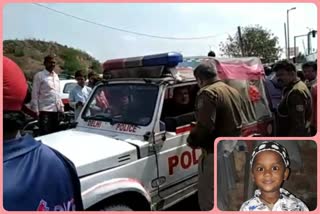 missing child for several days was found dead in nearby open drain in Jahangirpuri