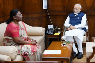 Governor Draupadi Murmu met PM Modi