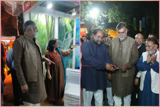 61st national art exhibition  at ravindra bhawan at mandi house in delhi