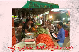 'నూతనంగా మరో 13  రైతు బజార్లకు ప్రభుత్వం ఆమోదం'