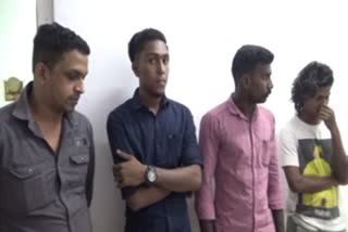 ganga arrest Three arrested with ganga Kattappana Idukki ഇടുക്കി കട്ടപ്പന യുവാക്കള്‍ അറസ്റ്റില്‍ മൂന്നു പേര്‍ കഞ്ചാവുമായി അറസ്റ്റില്‍ ലഹരി
