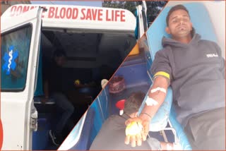 blood donation camp organized in Chhatarpur delhi