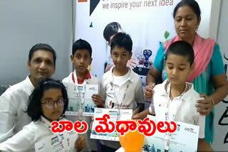 telangana students selected to world robotics festivel