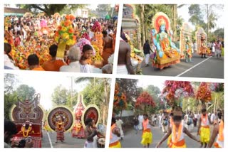 kattachira kavadi  കട്ടച്ചിറ കാവടി ഘോഷയാത്ര നടത്തി  കട്ടച്ചിറ കാവടി  കിടങ്ങൂര്‍ ശ്രീ സുബ്രഹ്മണ്യസ്വാമി ക്ഷേത്രം  കkerala temple  temple kerala