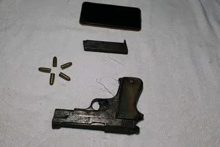one arrested with pistol at Nagaon