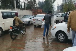 countinusely raining disturbed normal life in Roopnagar