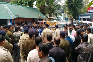 Civic volunteer died at jalpaiguri