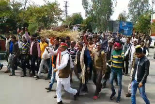 भरतपुर की खबर, farmer protest