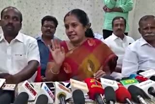 Vanthi srinivasasn press meet