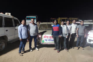 bhandara police take action against Sand Mafia at pauni bhandara
