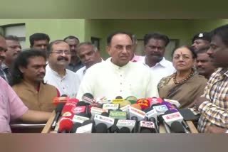 subramanian swamy on sasikala