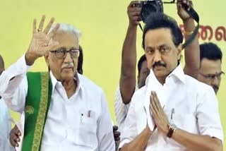 dmk general seceratary k anbazhagan passes away at 98- special story