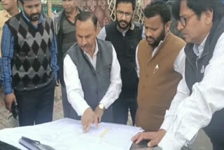 MLA Kuldeep Kumar issued orders to the officials to make road-map to free the Kondli bridge