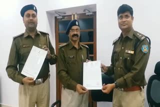 SSP honored Cyber Police team with a citation in jamshedpur