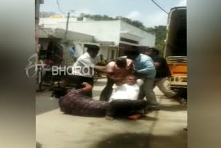 Man handling at Banglore