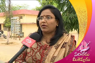 collector divya devarajan fate to face on the occasion of women's day in adilabad