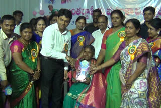 The collector who honored youtuber Gangavva with the occasion of women's day celebrations in jagityala