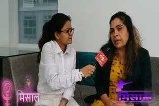 Lady doctor usha m kumar talk to etv bharat on  Womens Day 2020