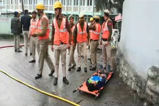 mock drill organized in kullu